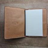 Small Leather Notebook or Passport Cover