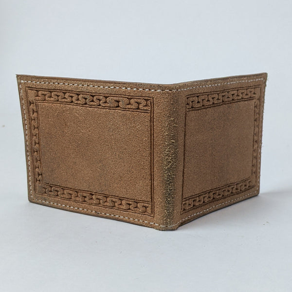 Handmade Boot Leather Wallet Roughout