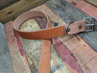 Leather dog collar, dog collar, custom dog collar, heavy duty dog collar, training collar, hunting dog collar, tough dog collar, made in USA